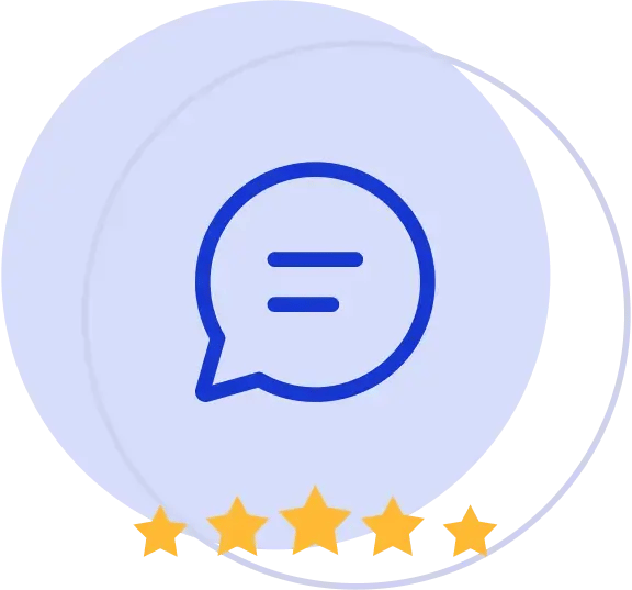 Anonymous Testimonial logo blue